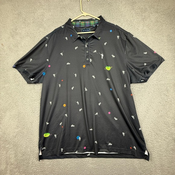 William Murray Lot of Three Golf Polo Mens XX-Large Green Floral Shirt Button Up - Picture 12 of 16